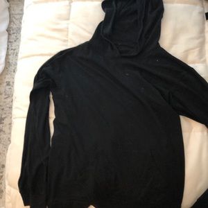 Black hoodie